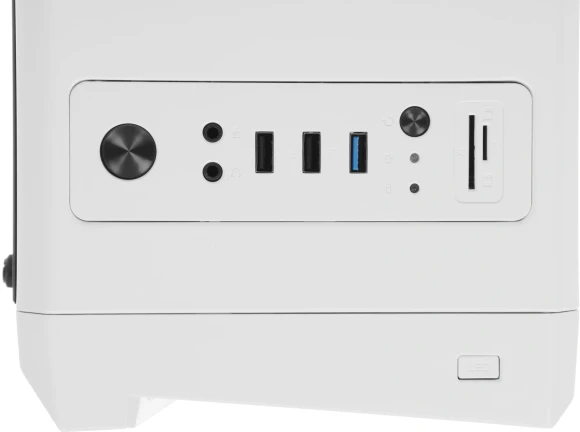 Корпус Aerocool Cylon белый без БП ATX 5x120mm 2xUSB2.0 1xUSB3.0 audio CardReader bott PSU