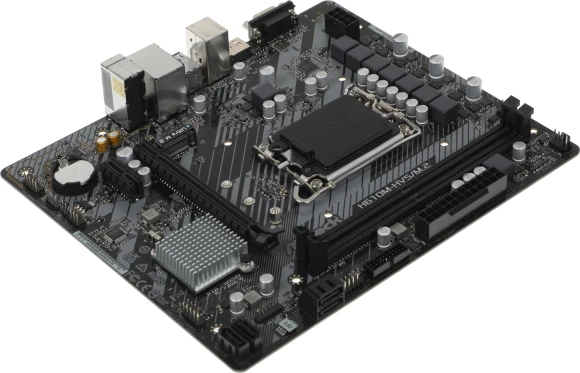 Материнская плата Asrock H610M-HVS/M.2 R2.0 Soc-1700 Intel H610 2xDDR4 mATX AC`97 8ch(7.1) GbLAN+VGA+HDMI Материнская плата Asrock H610M-HVS/M.2 R2.0 Soc-1700 Intel H610 2xDDR4 mATX AC`97 8ch(7.1) GbLAN+VGA+HDMI