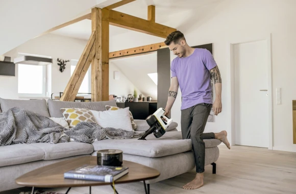 Пылесос ручной Karcher VC 4 Cordless myHome 21Вт белый/серый Пылесос ручной Karcher VC 4 Cordless myHome 21Вт белый/серый