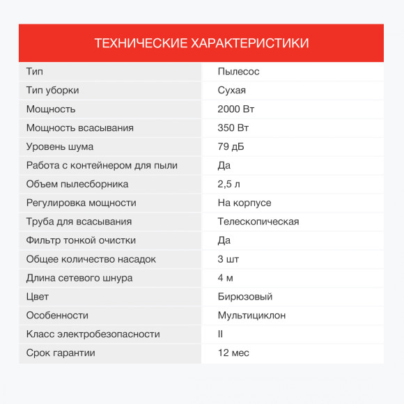 Пылесос Starwind SCV5630 2000Вт бирюзовый/черный Пылесос Starwind SCV5630 2000Вт бирюзовый/черный