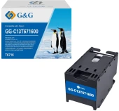 Бункер G&G GG-C13T671000 (C13T671000 емкость для отработанных чернил) для Epson WorkForce WF-5690DWF/5620DWF/5190DW/5110DW/5113