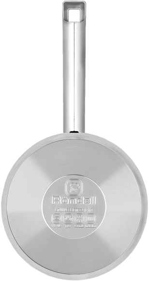 Ковш Rondell Solo RDS-1601 1.3л. d=16см (с крышкой) стальной