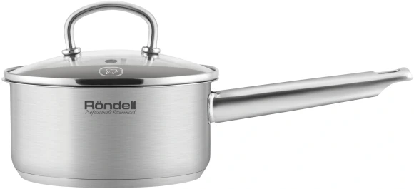 Ковш Rondell Solo RDS-1601 1.3л. d=16см (с крышкой) стальной