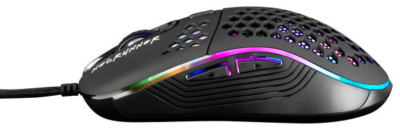 Мышь Оклик 713G NETRUNNER черный оптическая 3200dpi USB 6but (1465498)