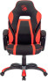 Кресло игровое A4Tech Bloody GC-250 черный/красный ткань/эко.кожа крестов.