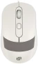 Мышь Оклик 310M белый/серый оптическая 2400dpi USB для ноутбука 4but (1869103)