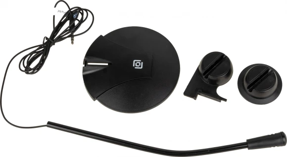 Микрофон проводной Оклик MP-M009B 1.8м черный