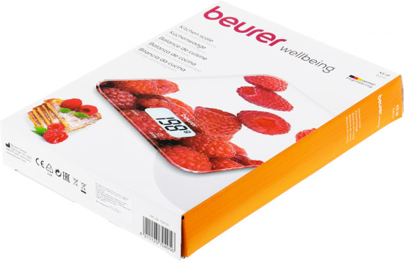 Весы кухонные электронные Beurer KS19 berry макс.вес:5кг рисунок Весы кухонные электронные Beurer KS19 berry макс.вес:5кг рисунок