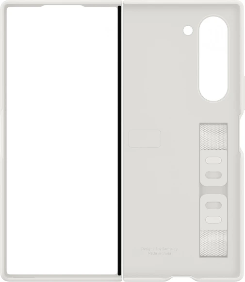 Чехол (клип-кейс) Samsung для Samsung Galaxy Z Fold6 Silicone Case Fold 6 (F956) белый (EF-MF956TWEGRU) Чехол (клип-кейс) Samsung для Samsung Galaxy Z Fold6 Silicone Case Fold 6 (F956) белый (EF-MF956TWEGRU)