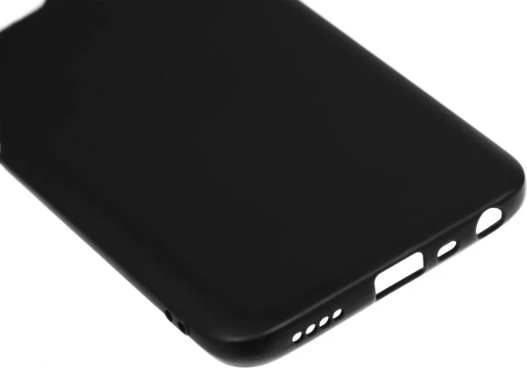 Чехол (клип-кейс) для Realme 8i LuxCase черный (62348) Чехол (клип-кейс) для Realme 8i LuxCase черный (62348)