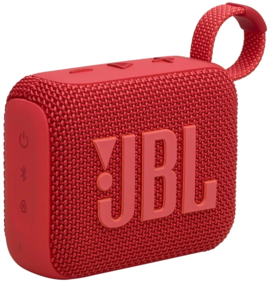Колонка порт. JBL GO 4 красный 4.2W 1.0 BT 850mAh (JBLGO4RED) Колонка порт. JBL GO 4 красный 4.2W 1.0 BT 850mAh (JBLGO4RED)