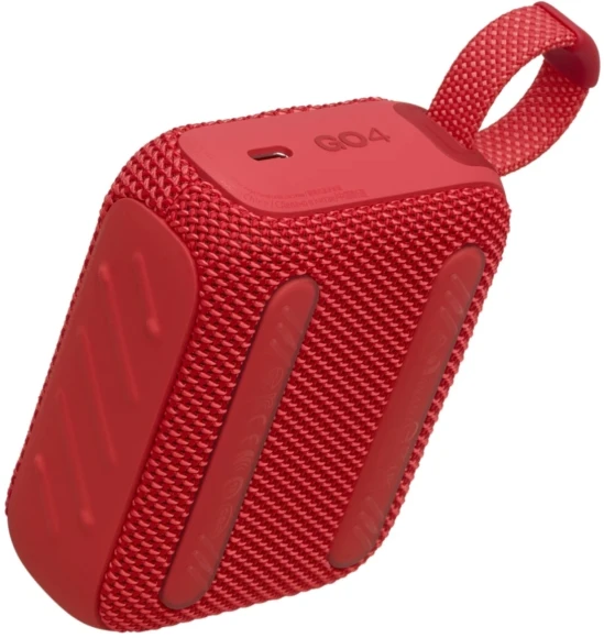 Колонка порт. JBL GO 4 красный 4.2W 1.0 BT 850mAh (JBLGO4RED) Колонка порт. JBL GO 4 красный 4.2W 1.0 BT 850mAh (JBLGO4RED)