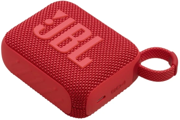 Колонка порт. JBL GO 4 красный 4.2W 1.0 BT 850mAh (JBLGO4RED) Колонка порт. JBL GO 4 красный 4.2W 1.0 BT 850mAh (JBLGO4RED)