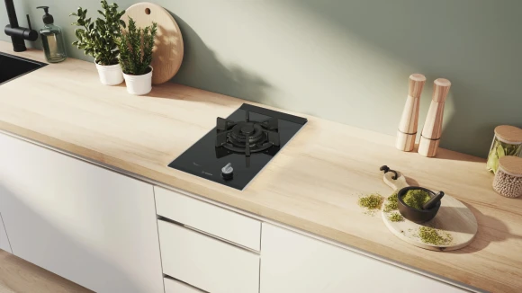 Газовая варочная поверхность Bosch PRA3A6I10 черный