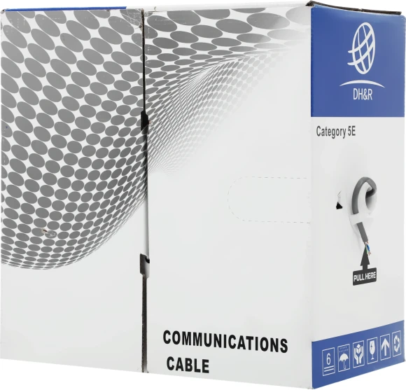 Кабель сетевой Ningbo UTP 4 пары cat.5E solid 0.5мм CCA molded 305м серый Кабель сетевой Ningbo UTP 4 пары cat.5E solid 0.5мм CCA molded 305м серый