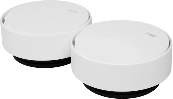 Бесшовный Mesh роутер TP-Link Deco X50-PoE (DECO X50-POE(2-PACK)) AX3000 1000/2500BASE-T белый (упак.:2шт)