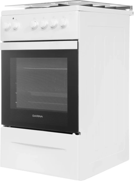 Плита Комбинированная Darina 1D KM 241 337 W белый/черный (стеклянная крышка) реш.сталь Плита Комбинированная Darina 1D KM 241 337 W белый/черный (стеклянная крышка) реш.сталь