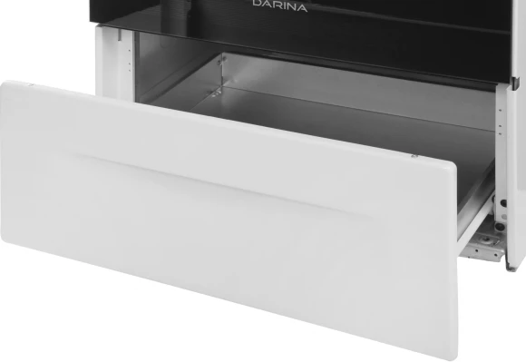 Плита Комбинированная Darina 1D KM 241 337 W белый/черный (стеклянная крышка) реш.сталь Плита Комбинированная Darina 1D KM 241 337 W белый/черный (стеклянная крышка) реш.сталь