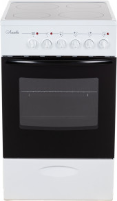 Плита Электрическая Лысьва EF4002MK00 белый стеклокерамика (без крышки)