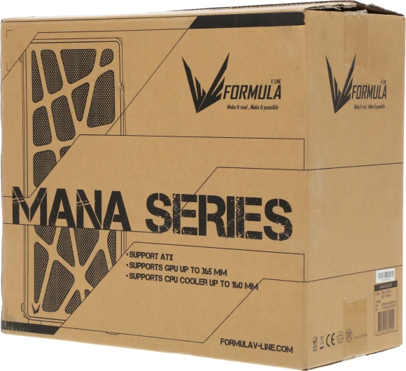 Корпус Formula Mana черный без БП ATX 4x120mm 2xUSB2.0 1xUSB3.0 audio bott PSU Корпус Formula Mana черный без БП ATX 4x120mm 2xUSB2.0 1xUSB3.0 audio bott PSU