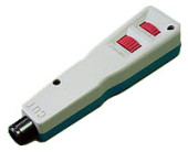 Инструмент обжимной Lanmaster LAN-PND для разделки контактов +без ножей (упак:1шт) белый Инструмент обжимной Lanmaster LAN-PND для разделки контактов +без ножей (упак:1шт) белый