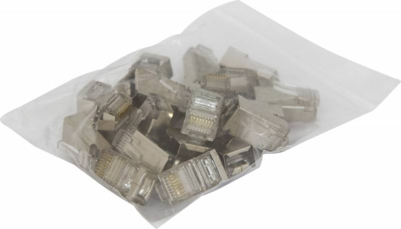 Коннектор RJ-45 (упак.:20шт) Коннектор RJ-45 (упак.:20шт)