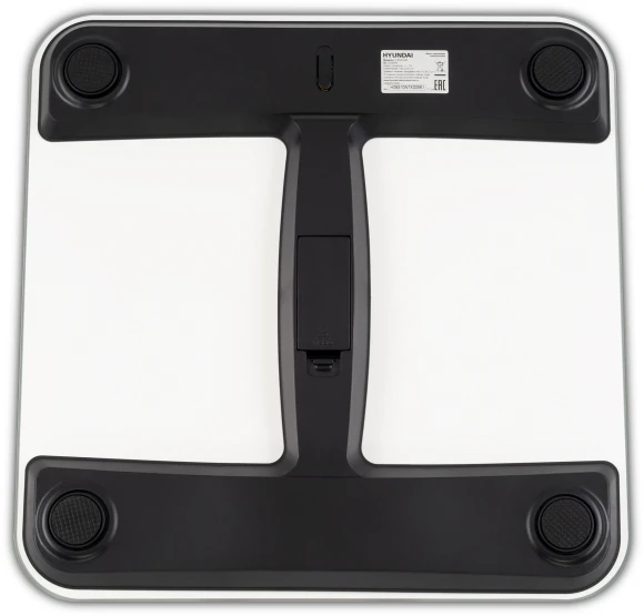 Весы напольные электронные Hyundai H-BS03589 макс.180кг мятный