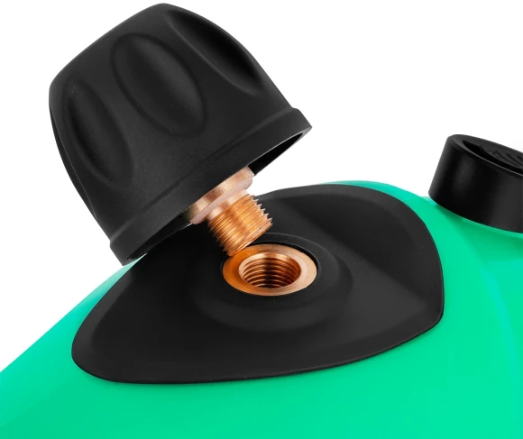 Пароочиститель ручной Kitfort КТ-9138-2 1050Вт черный/зеленый