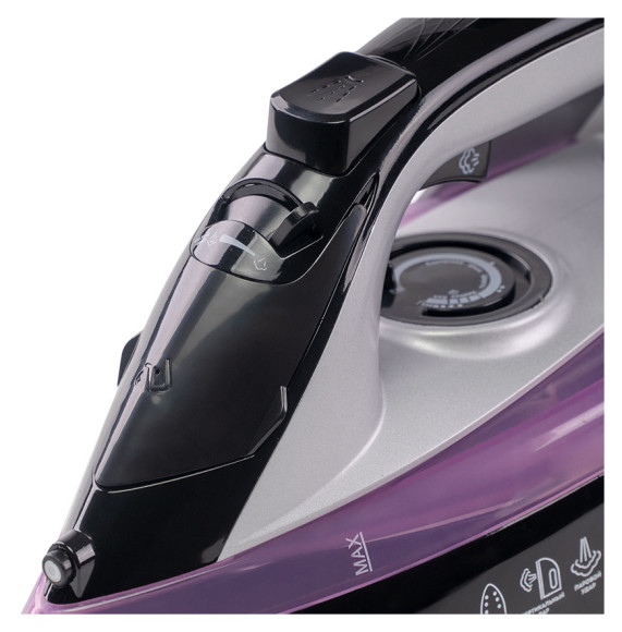 Утюг Galaxy Line GL 6128 2200Вт черный/фиолетовый Утюг Galaxy Line GL 6128 2200Вт черный/фиолетовый