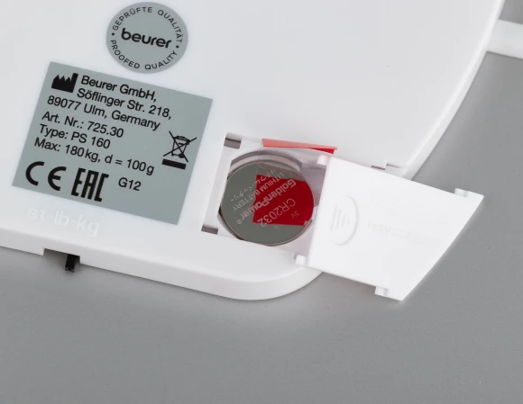 Весы напольные электронные Beurer PS160 макс.180кг белый Весы напольные электронные Beurer PS160 макс.180кг белый