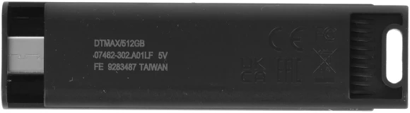 Флеш Диск Kingston 512Gb DataTraveler Type-C Max DTMAX/512GB USB3.2 черный Флеш Диск Kingston 512Gb DataTraveler Type-C Max DTMAX/512GB USB3.2 черный