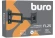 Кронштейн для телевизора Buro FL2S черный 15"-29" макс.12кг настенный поворотно-выдвижной и наклонный