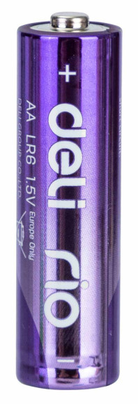 Батарея Deli Rio AA (4шт) спайка Батарея Deli Rio AA (4шт) спайка