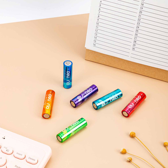 Батарея Deli Rio AA (4шт) спайка Батарея Deli Rio AA (4шт) спайка