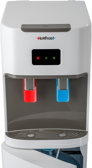 Кулер Hotfrost V115AE напольный электронный белый/серый