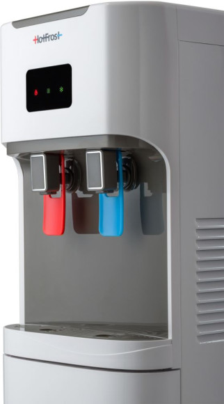 Кулер Hotfrost V115AE напольный электронный белый/серый