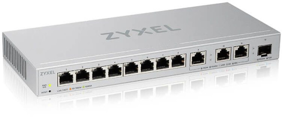 Коммутатор Zyxel XGS1250-12-ZZ0101F 8x1Гбит/с 1SFP+ управляемый