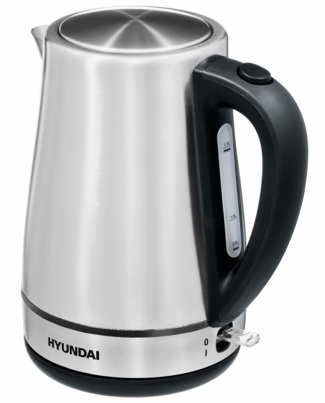 Чайник электрический Hyundai HYK-S3020 1.7л. 2200Вт серебристый матовый/черный корпус: металл/пластик Чайник электрический Hyundai HYK-S3020 1.7л. 2200Вт серебристый матовый/черный корпус: металл/пластик
