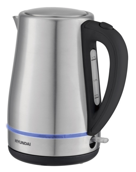 Чайник электрический Hyundai HYK-S3020 1.7л. 2200Вт серебристый матовый/черный корпус: металл/пластик Чайник электрический Hyundai HYK-S3020 1.7л. 2200Вт серебристый матовый/черный корпус: металл/пластик