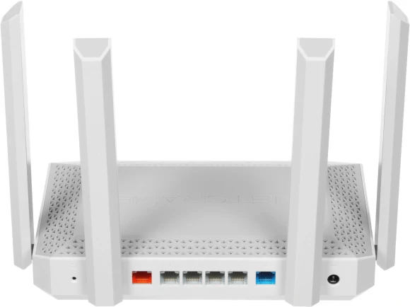 Роутер беспроводной Keenetic Netcraze Ultra (NC-1812) BE7200 10/100/1000/2500BASE-TX/4G ready белый