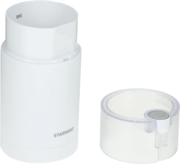 Кофемолка Starwind SGP7212 200Вт сист.помол.:ротац.нож вместим.:70гр белый