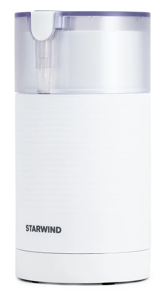 Кофемолка Starwind SGP7212 200Вт сист.помол.:ротац.нож вместим.:70гр белый