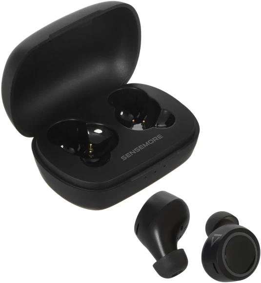 Гарнитура внутриканальные Creative Sensemore Air черный беспроводные bluetooth в ушной раковине (51EF1020AA000)
