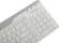 Клавиатура A4Tech Fstyler FBK25 белый/серый USB беспроводная BT/Radio slim Multimedia