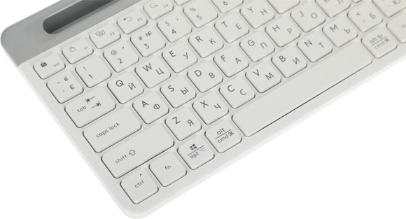 Клавиатура A4Tech Fstyler FBK25 белый/серый USB беспроводная BT/Radio slim Multimedia