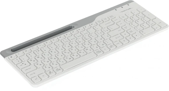 Клавиатура A4Tech Fstyler FBK25 белый/серый USB беспроводная BT/Radio slim Multimedia