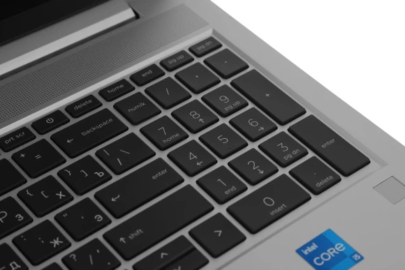 Ноутбук HP ProBook 450 G9 Core i5 1235U 8Gb SSD256Gb Intel Iris Xe graphics 15.6" IPS FHD (1920x1080) FreeDOS silver WiFi BT Cam (9M3U5AT)