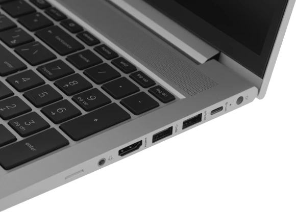 Ноутбук HP ProBook 450 G9 Core i5 1235U 8Gb SSD256Gb Intel Iris Xe graphics 15.6" IPS FHD (1920x1080) FreeDOS silver WiFi BT Cam (9M3U5AT)