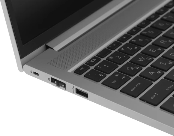 Ноутбук HP ProBook 450 G9 Core i5 1235U 8Gb SSD256Gb Intel Iris Xe graphics 15.6" IPS FHD (1920x1080) FreeDOS silver WiFi BT Cam (9M3U5AT)