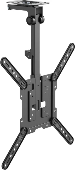 Кронштейн для телевизора Ultramounts UM967 черный 23"-55" макс.20кг потолочный поворот и наклон